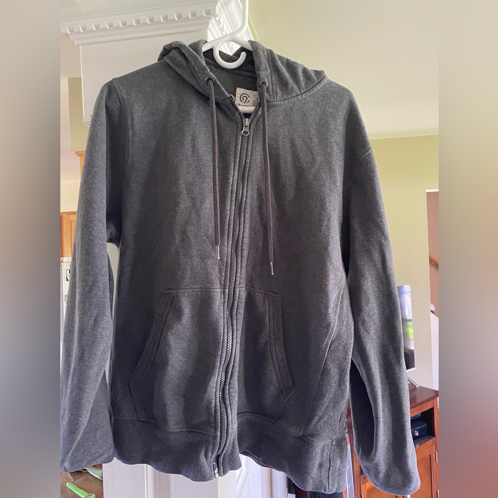 C9 by Champion Dark Grey heavy weight zip up hoodie